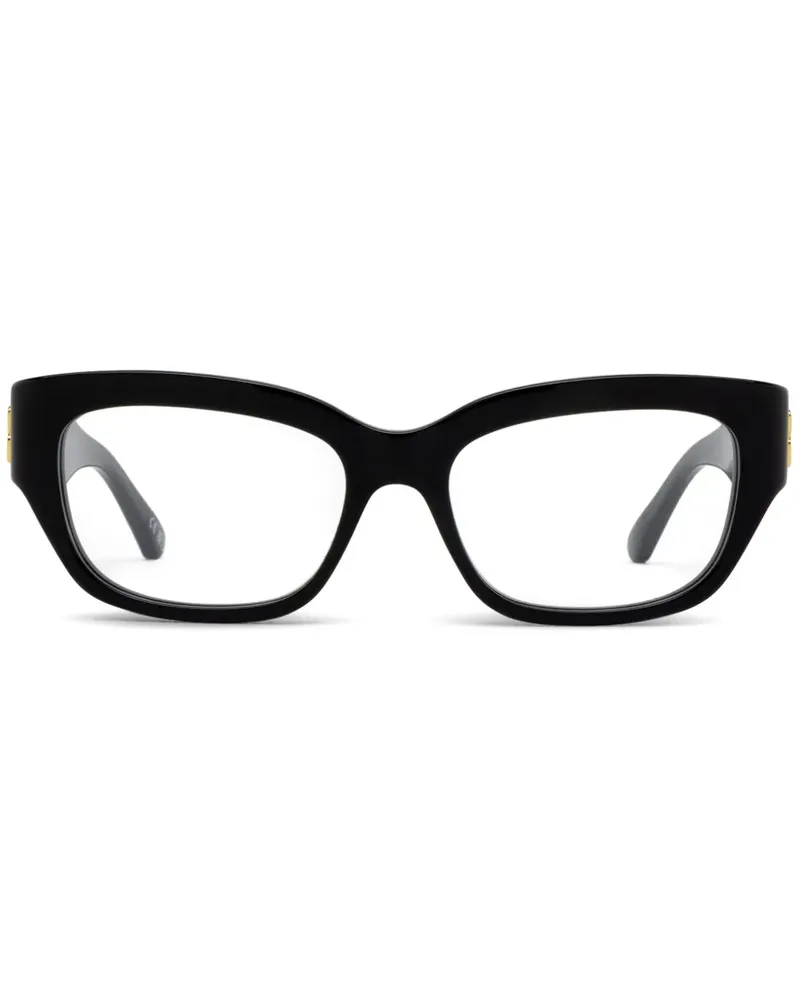 Balenciaga Brille im Cat-Eye-Design - Schwarz Schwarz