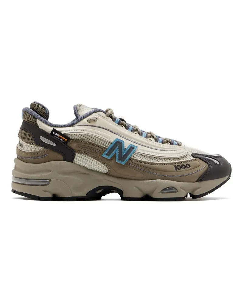 New Balance 1000 Cordura panelled lace-up sneakers - Braun Braun