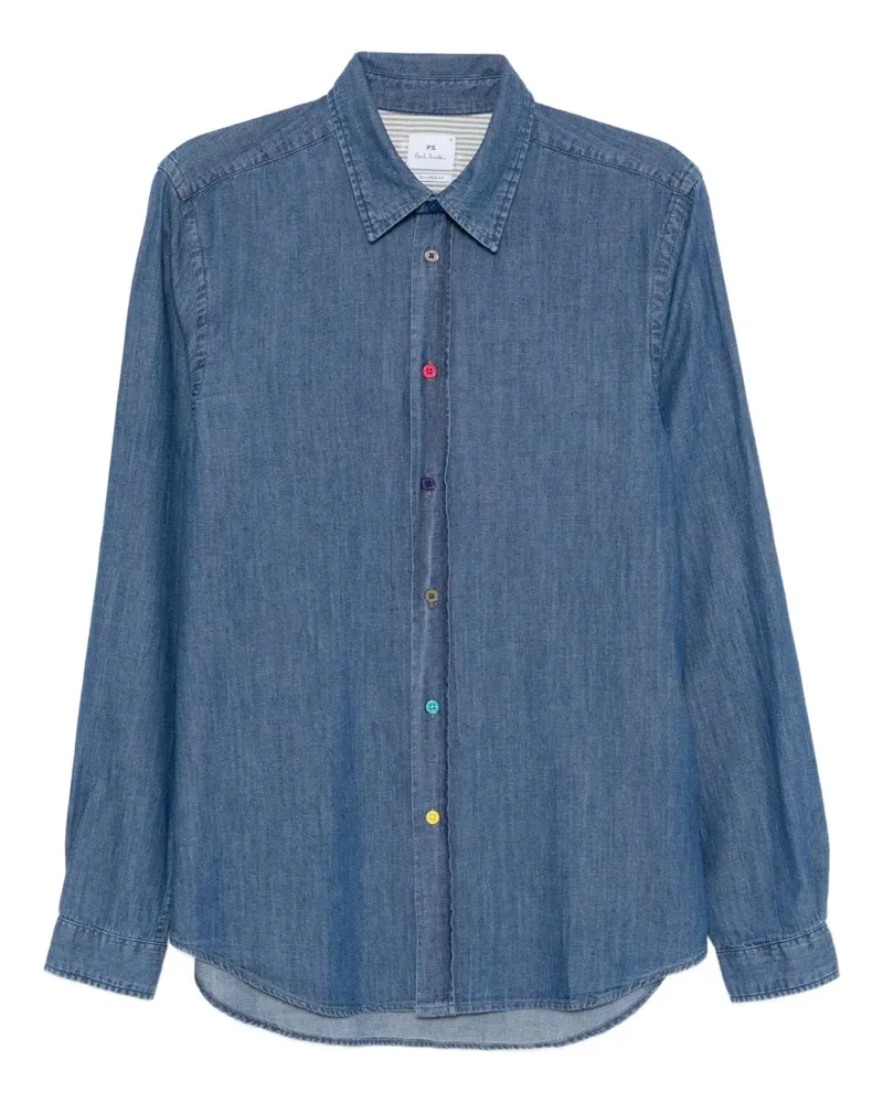 Paul Smith Klassisches Jeanshemd - Blau Blau