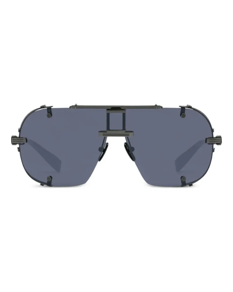 Balmain Colonel Sonnenbrille - Grau Grau