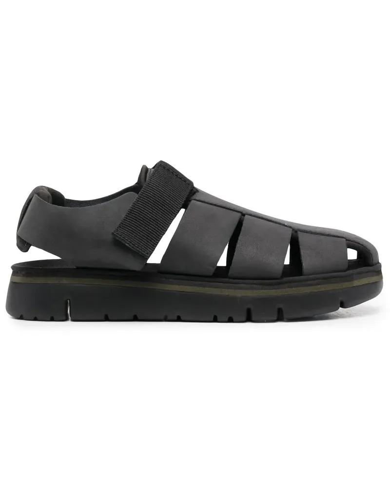 Camper Sandalen mit dicker Sohle - Schwarz Schwarz