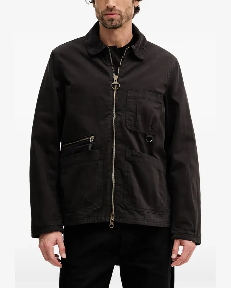 Barbour Cove Jacke - Schwarz Schwarz