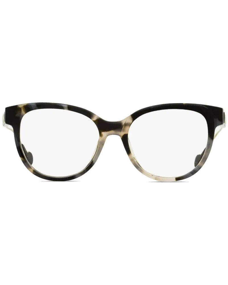 Moncler Brille in Schildpattoptik - Braun Braun
