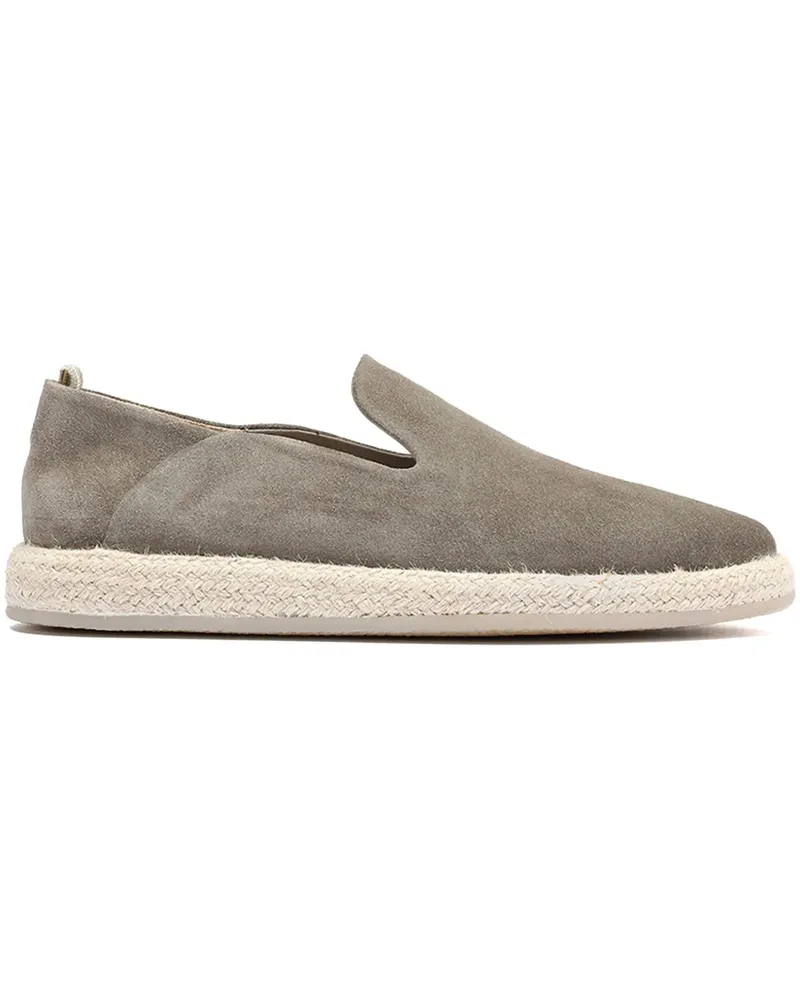 Officine Creative Italia Espadrilles aus Wildleder - Grün Grün