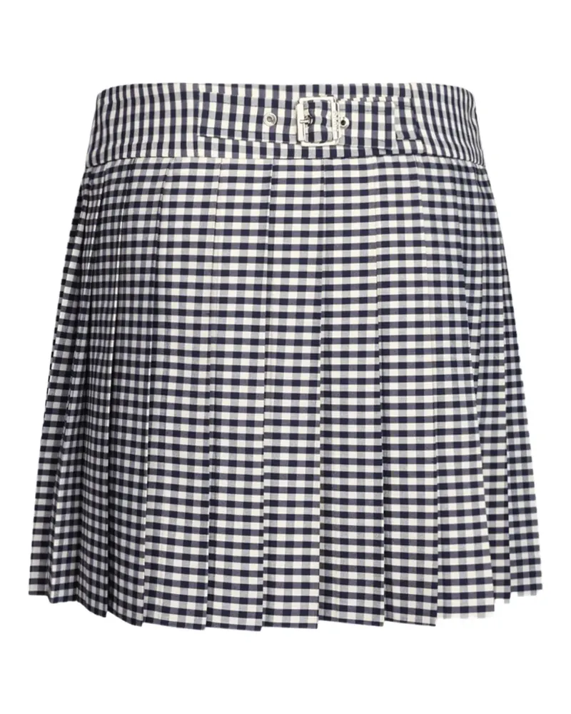 Liu Jo Minirock mit Karomuster - Blau Blau