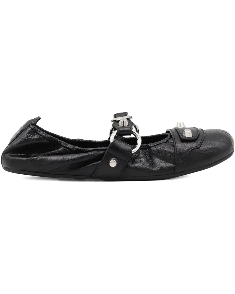 Balenciaga Le City Ballerinas mit Schnallendetail - Schwarz Schwarz