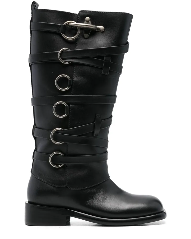 Andersson Bell Harness Stiefel - Schwarz Schwarz