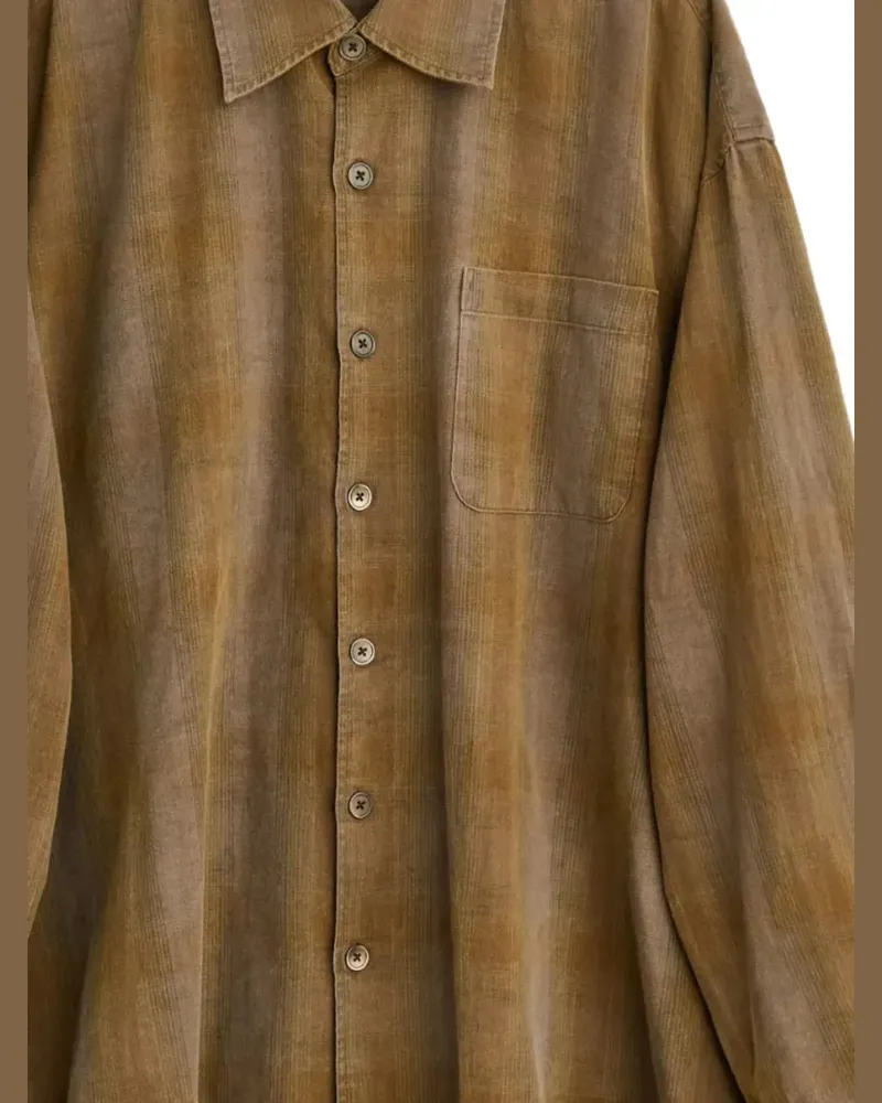 Our Legacy Kariertes Borrowed Hemd - Braun Braun