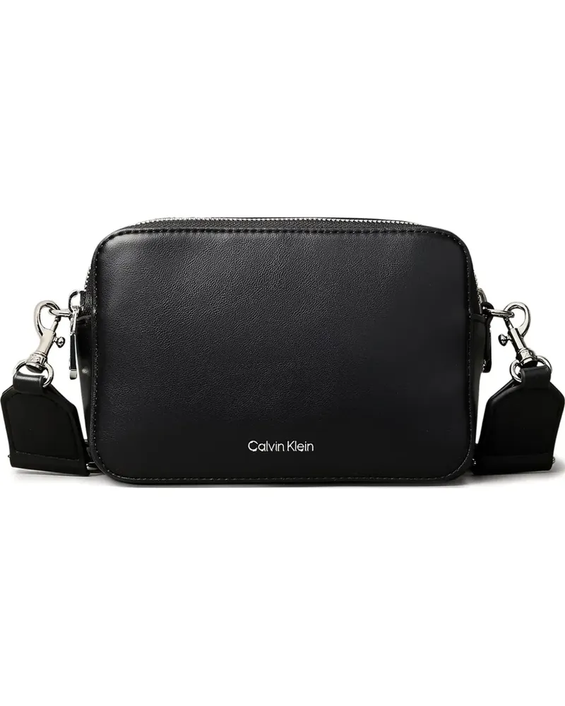 Calvin Klein zipped cross body bag - Schwarz Schwarz