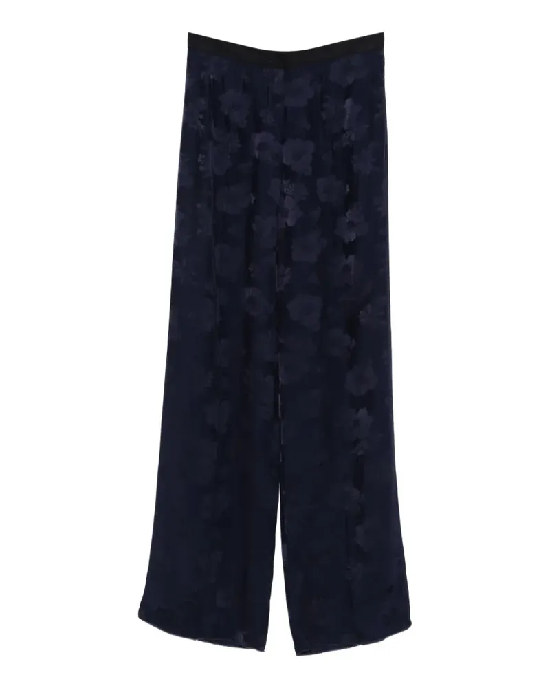 forte_forte Hose mit Blumenprint - Blau Blau