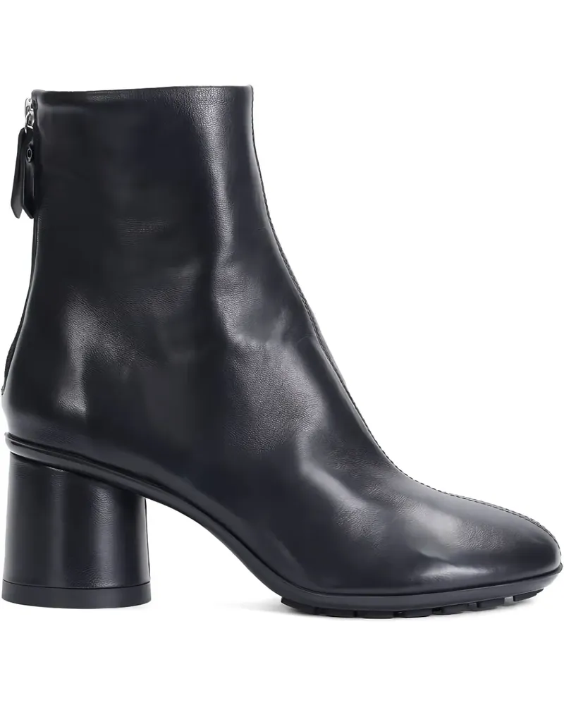 Attilio Giusti Leombruni 60mm leather ankle boots - Schwarz Schwarz