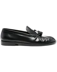 The Row Loafer mit Quasten Schwarz