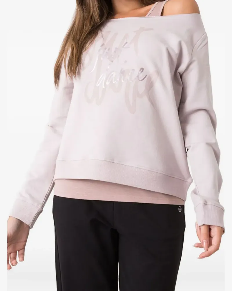 Dimensione Danza Schulterfreier Pullover - Nude Nude