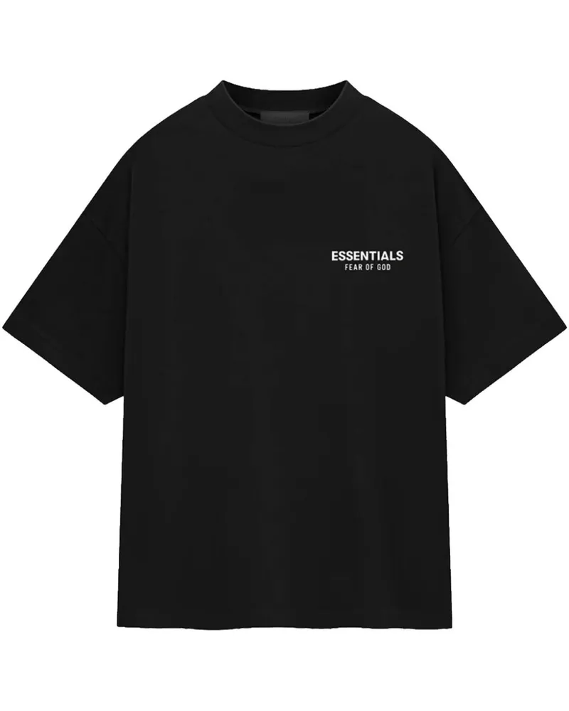 Fear of God T-Shirt mit rundem Ausschnitt - Schwarz Schwarz