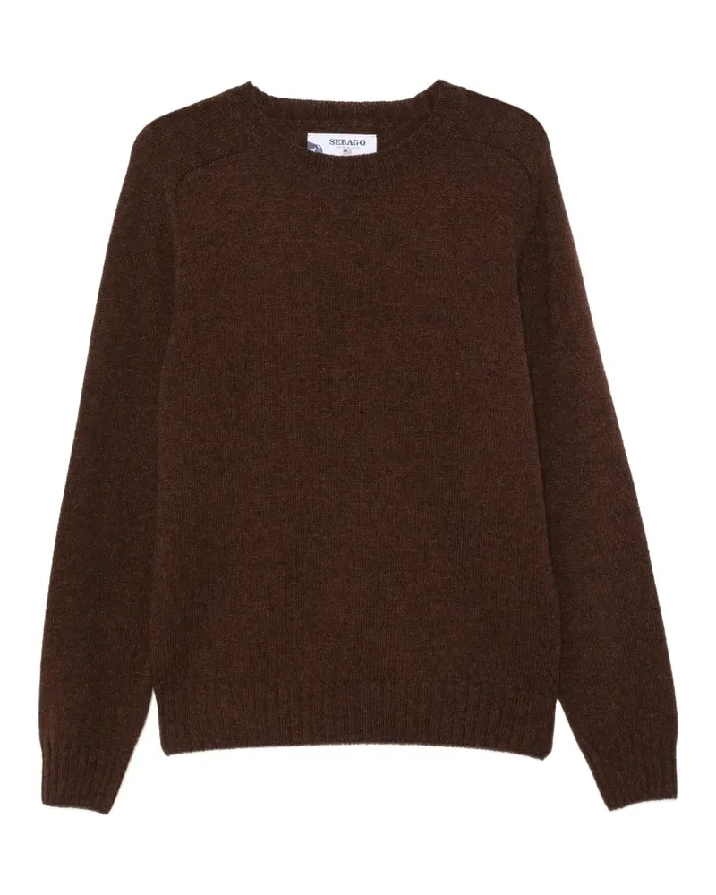 Sebago Gilead Pullover mit rundem Ausschnitt - Braun Braun
