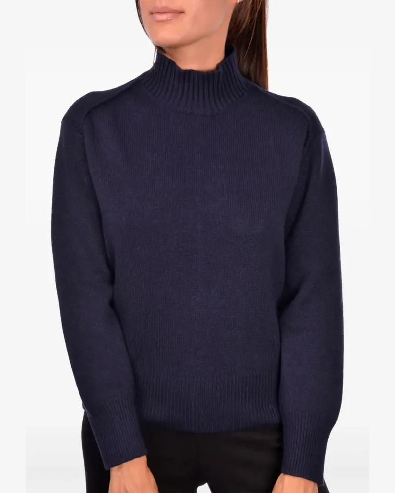 Gran Sasso Pullover aus Wolle - Blau Blau