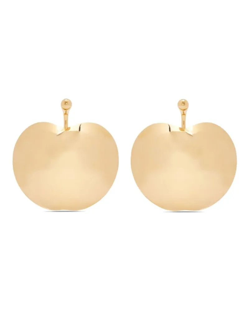 Nina Ricci Apfel-Ohrringe Gold