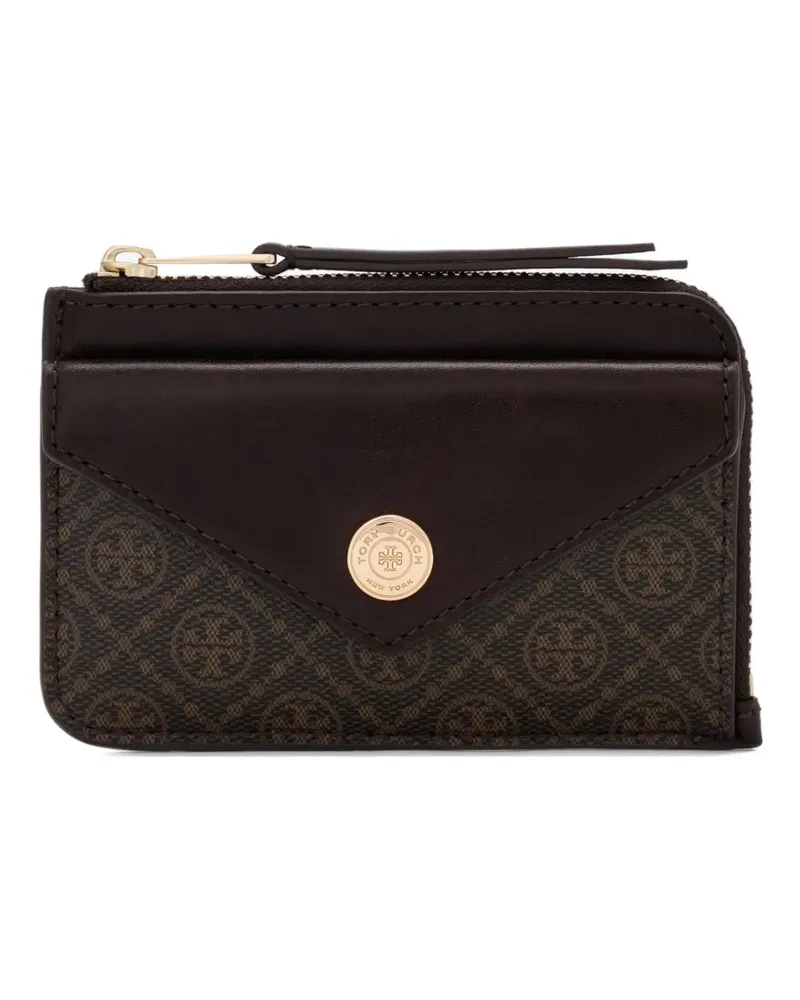 Tory Burch Kartenetui mit T-Monogramm - Schwarz Schwarz