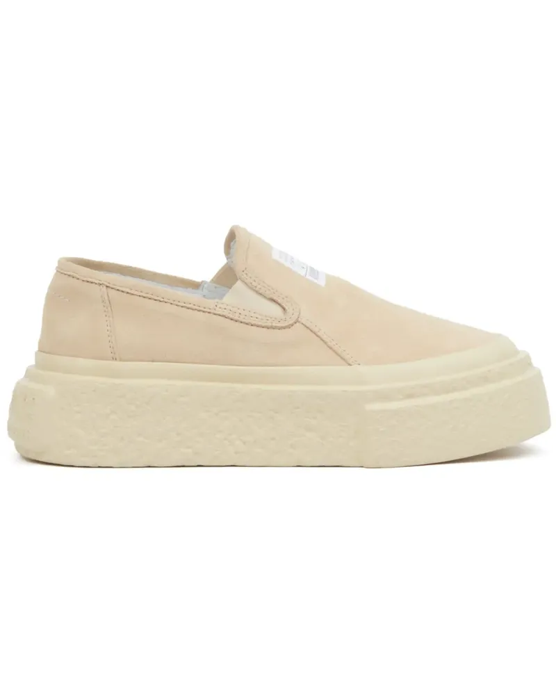 Maison Margiela Sneakers aus Leder - Nude Nude