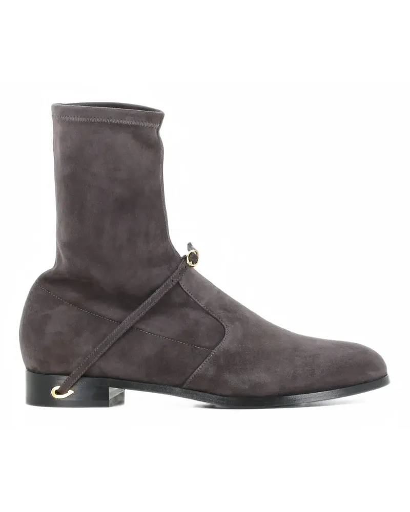 Jennifer Chamandi Carlo suede ankle boots - Grau Grau