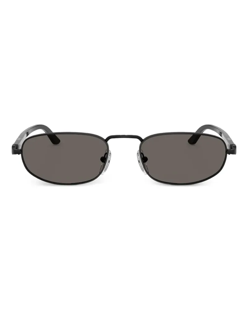Persol oval-frame sunglasses - Schwarz Schwarz