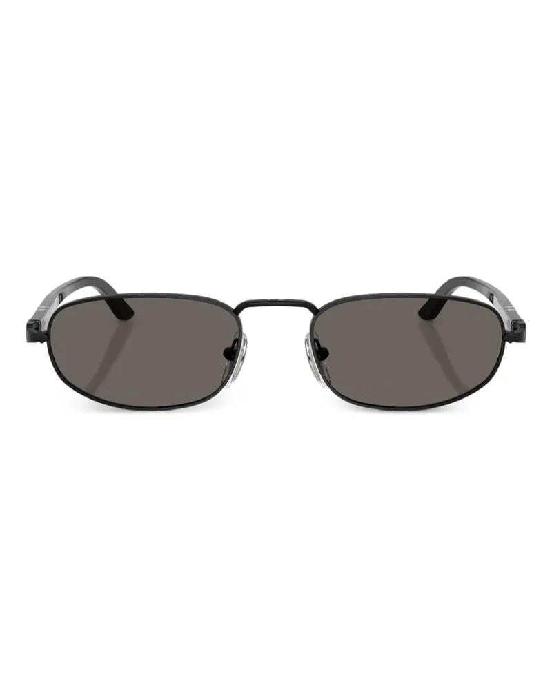 Persol oval-frame sunglasses - Schwarz Schwarz