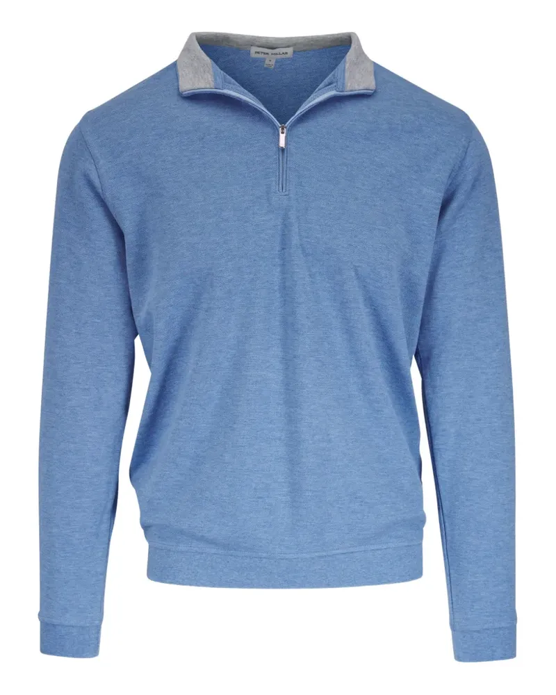 Peter Millar Pullover mit Reißverschluss - Blau Blau