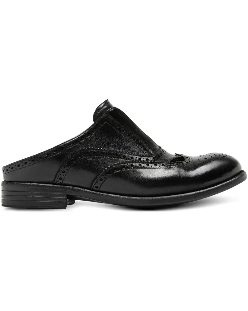 Officine Creative Italia Klassische Mules - Schwarz Schwarz