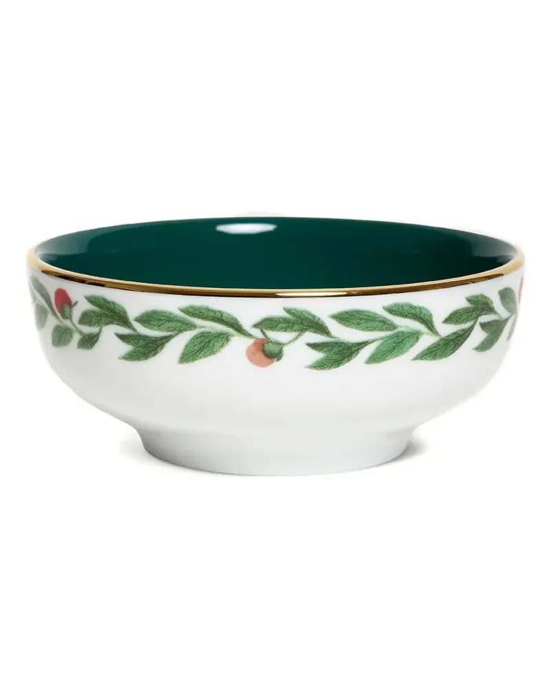 La DoubleJ libellula-print porcelain bowls (set of two) - Weiß Weiß