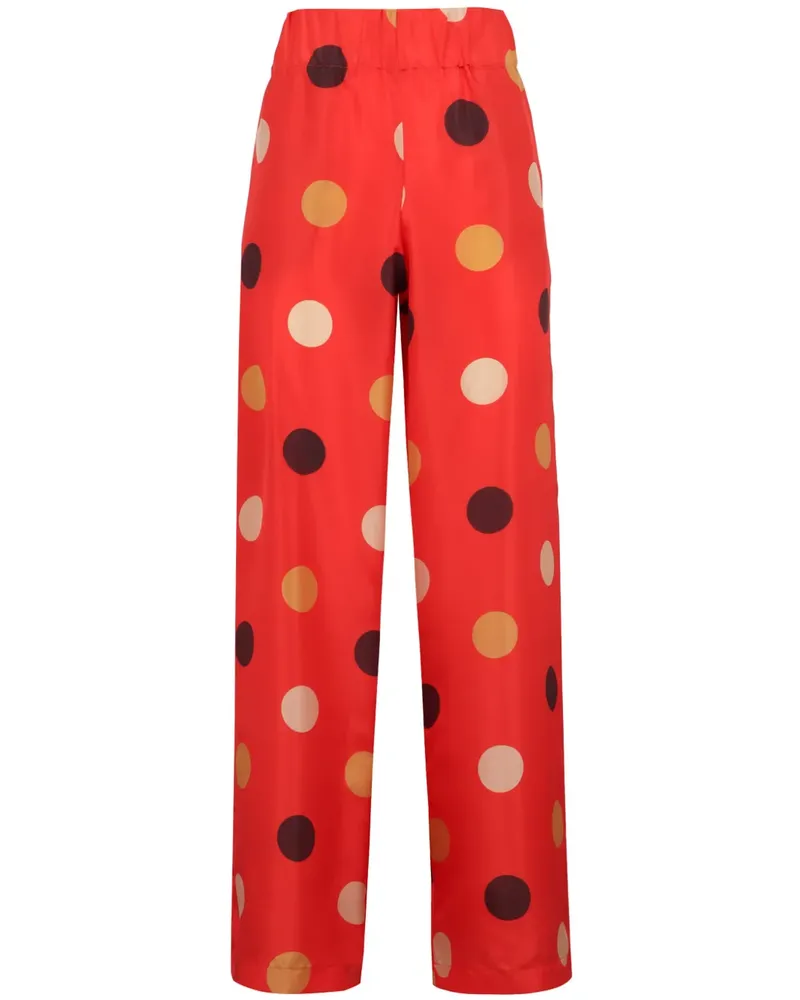 ASPESI Hose mit Polka Dots - Orange Orange