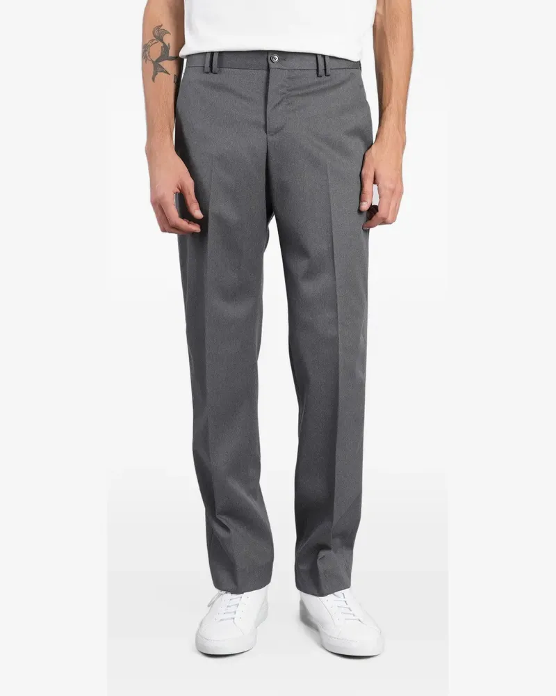 PT TORINO pressed-crease tailored trousers - Grau Grau