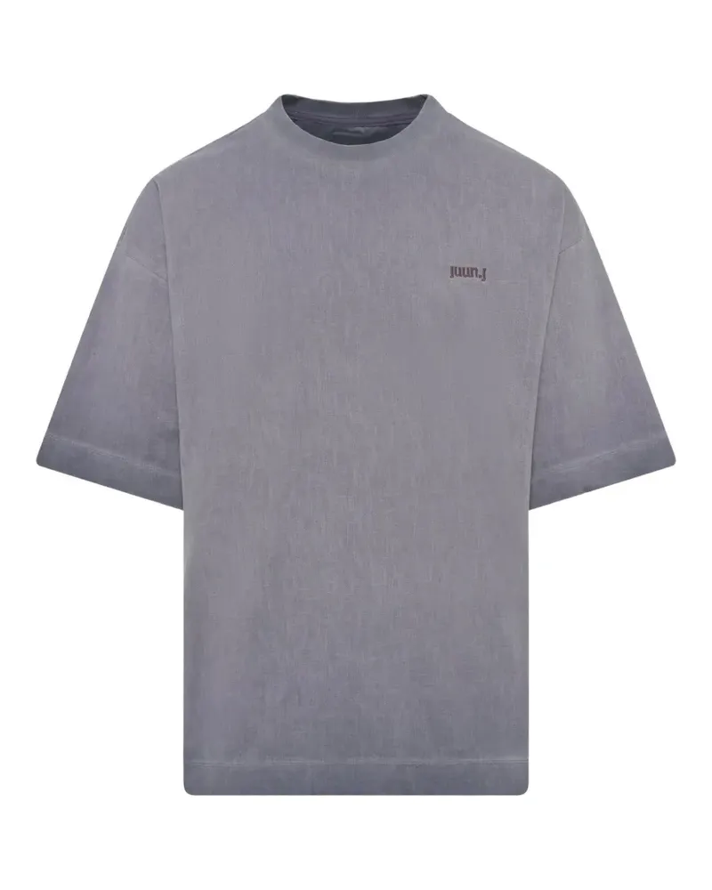 JUUN.J Pigmentgefärbtes T-Shirt - Grau Grau
