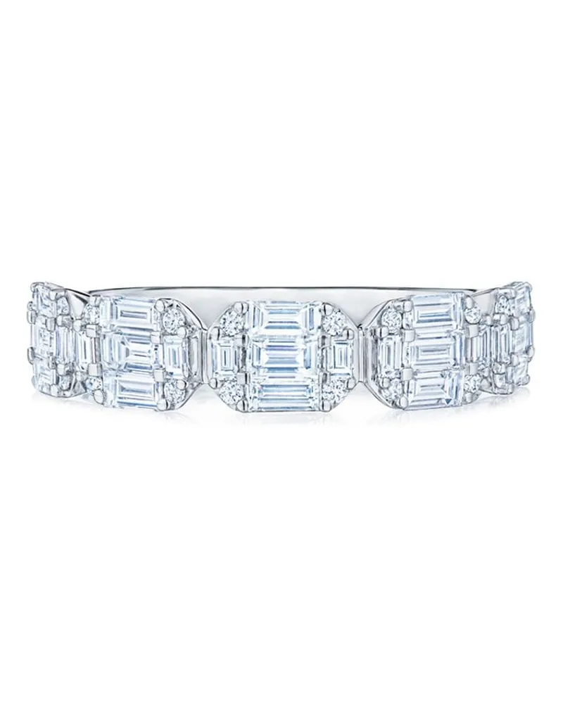KWIAT 18kt Weißgoldring mit Diamanten - Silber Silber