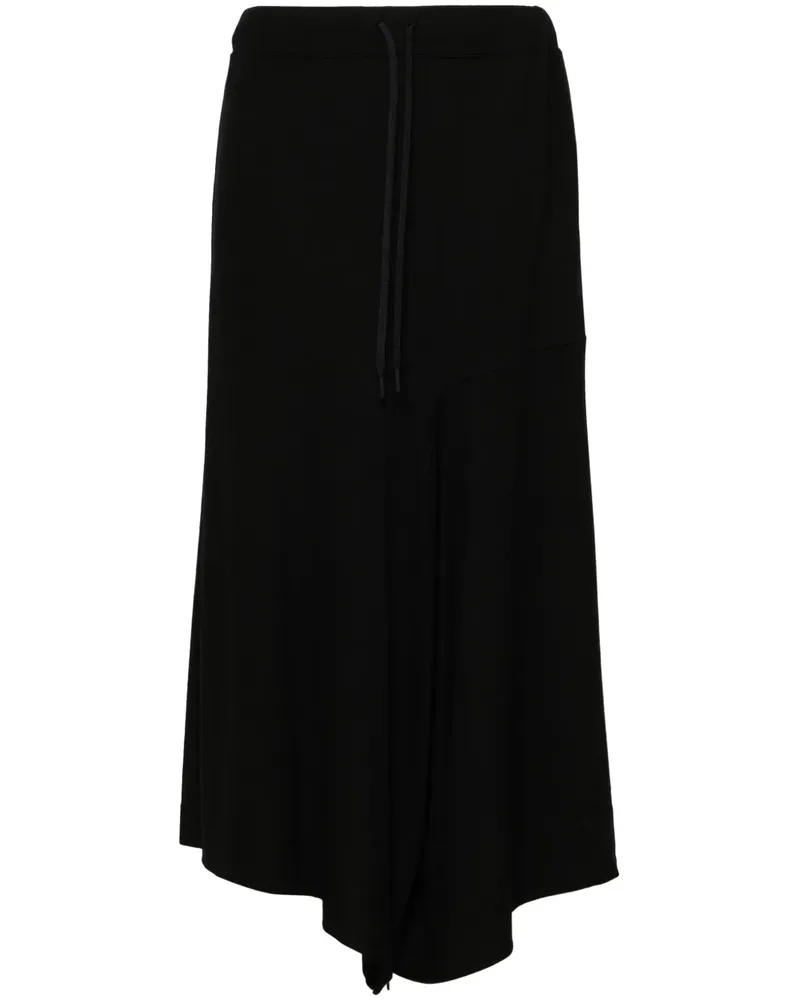 Yohji Yamamoto Shorts mit Reißverschlussdetail - Schwarz Schwarz