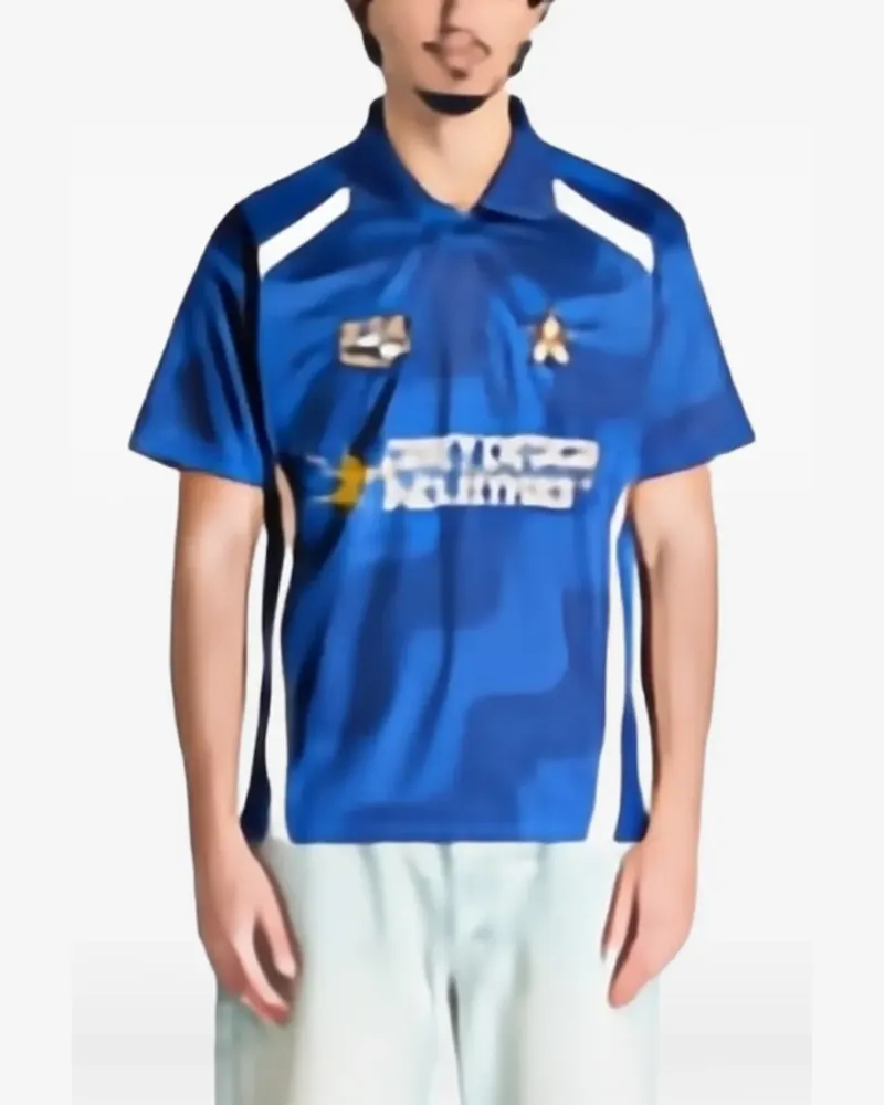 Obey Soccer jersey T-shirt - Blau Blau