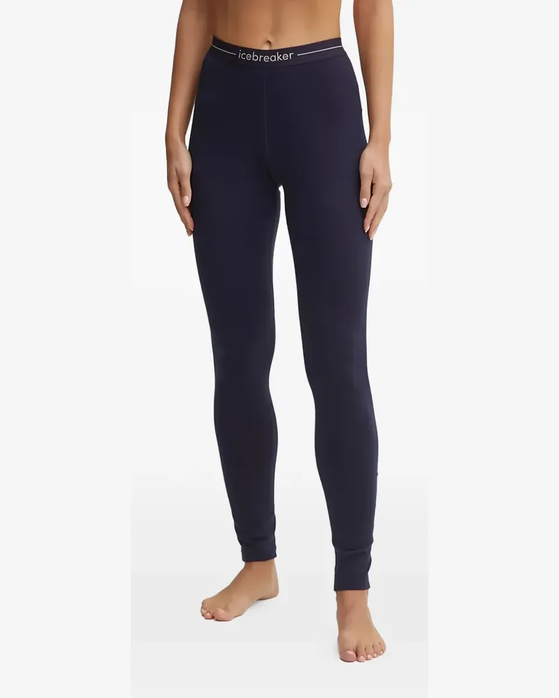 Icebreaker waistband leggings - Blau Blau