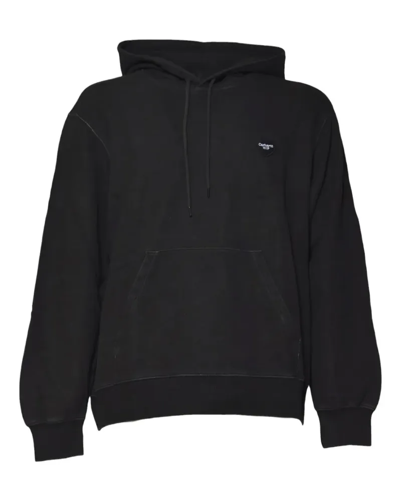 Carhartt WIP Hoodie mit Logo-Stickerei - Schwarz Schwarz
