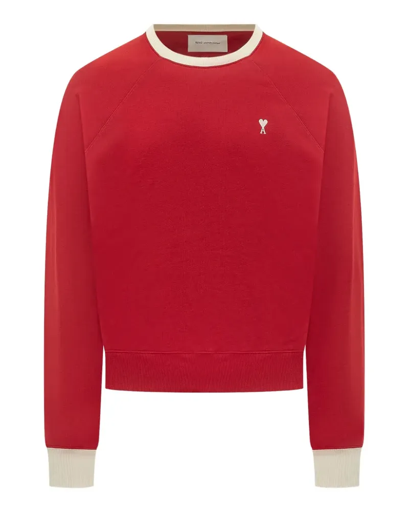 AMI Paris Ami de Coeur Sweatshirt - Rot Rot