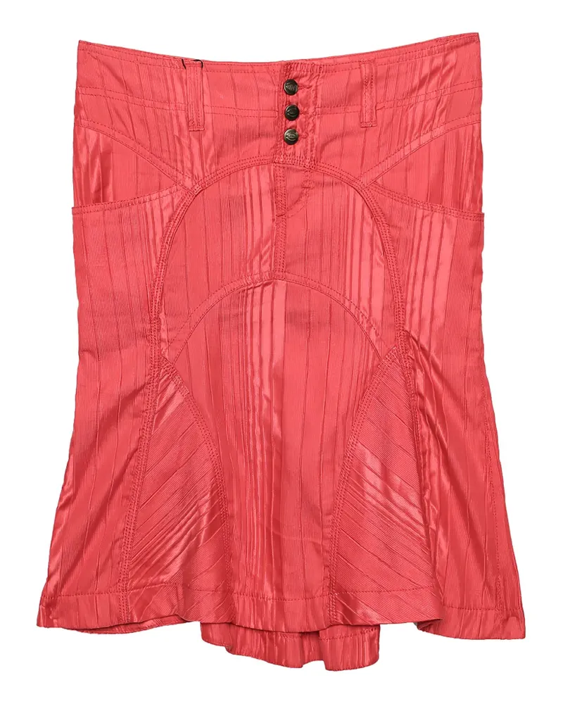 Just Cavalli textured mini skirt - Rot Rot