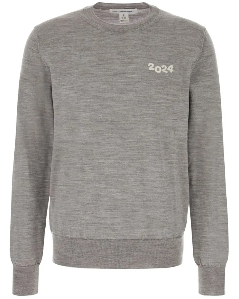 Comme des Garçons Klassischer Pullover - Grau Grau