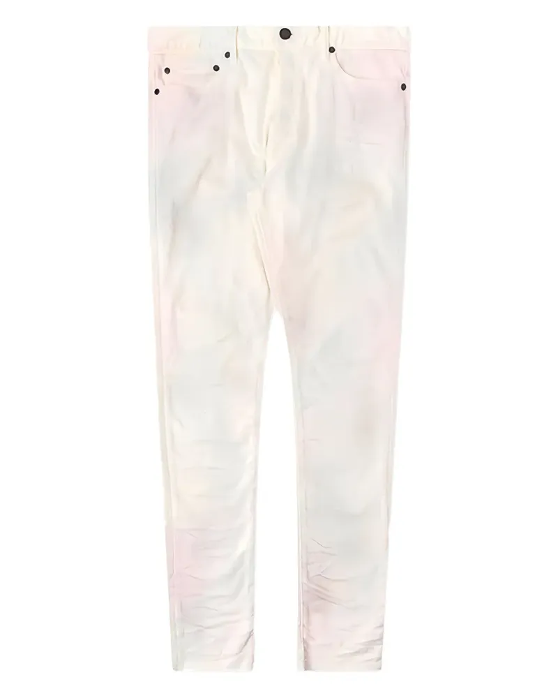 John Elliott + Co Schmal geschnittene Jeans - Weiß Weiß