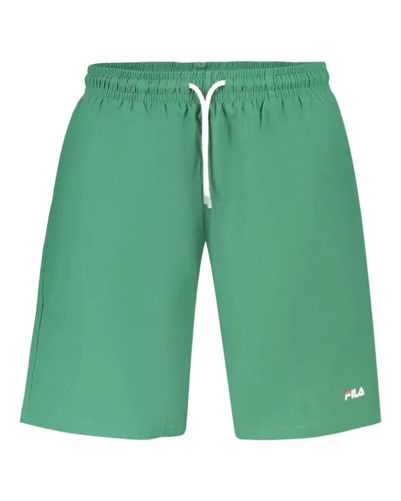 Fila Tinelli Shorts mit Kordelzug und Logo-Print - Grün Grün