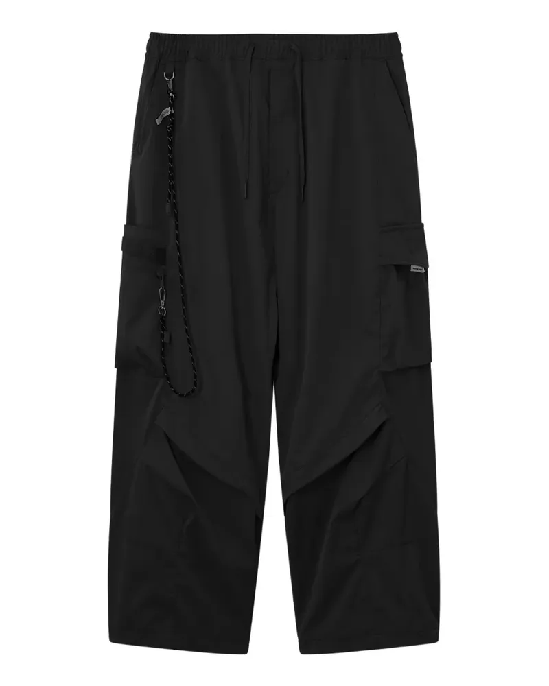 Musium Div. Klassische Cargohose - Schwarz Schwarz