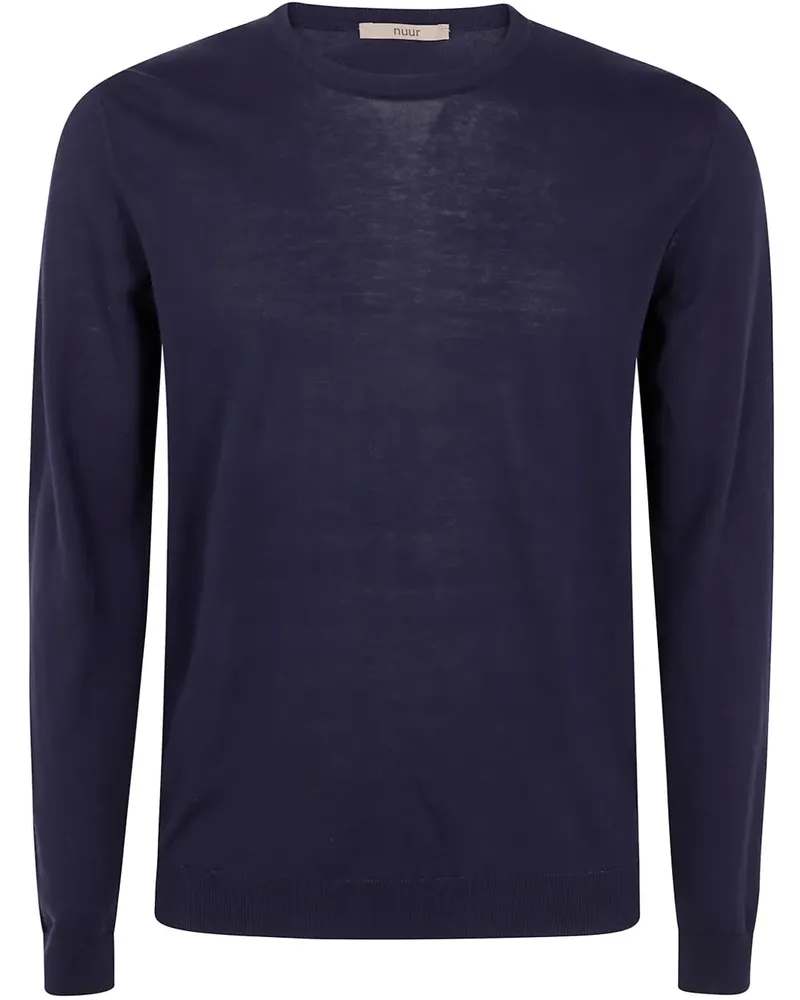 Nuur Klassisches Sweatshirt - Blau Blau