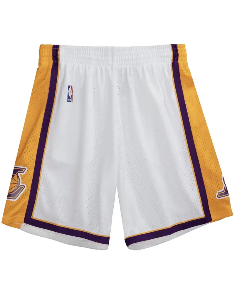 Mitchell & Ness NBA Los Angeles Lakers 2009 Swingman Shorts - Weiß Weiß