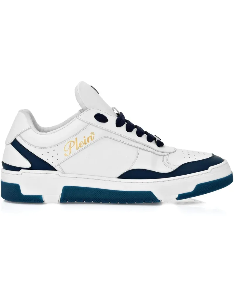 Philipp Plein Sneakers mit Logo-Prägung - Weiß Weiß