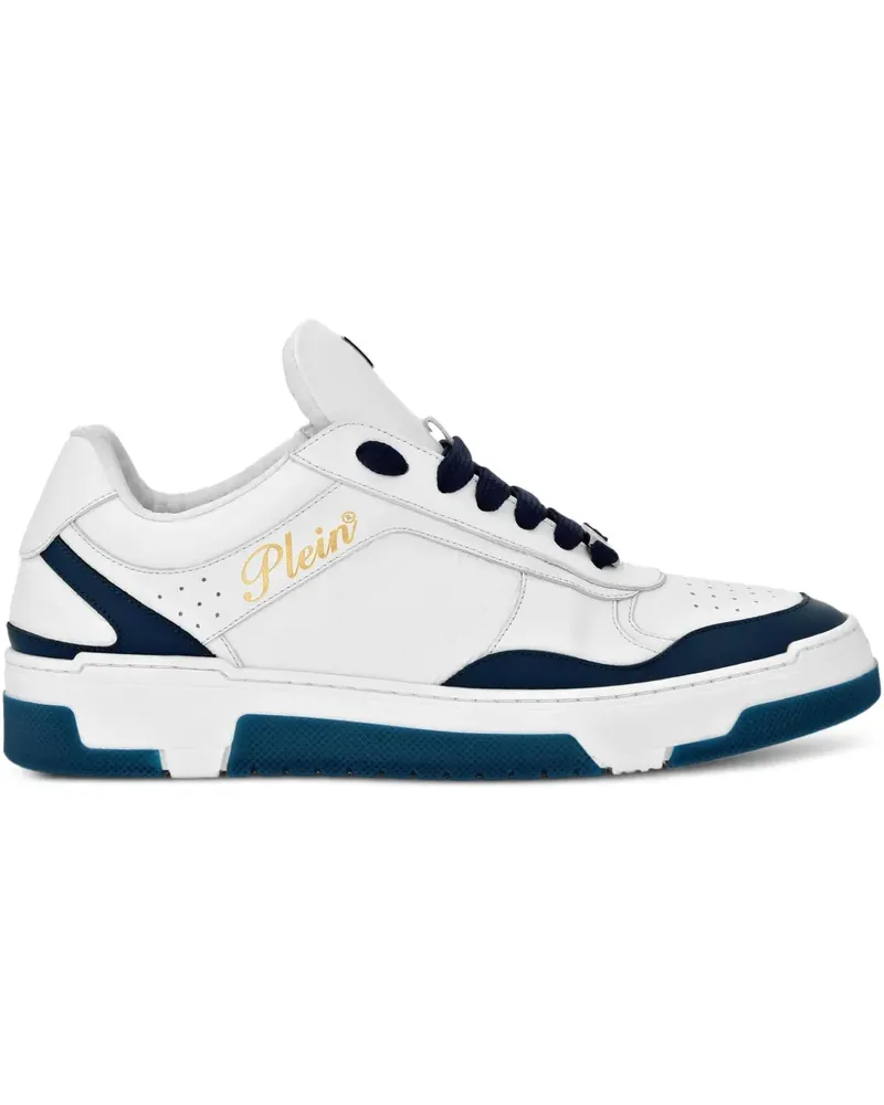 Philipp Plein Sneakers mit Logo-Prägung - Weiß Weiß