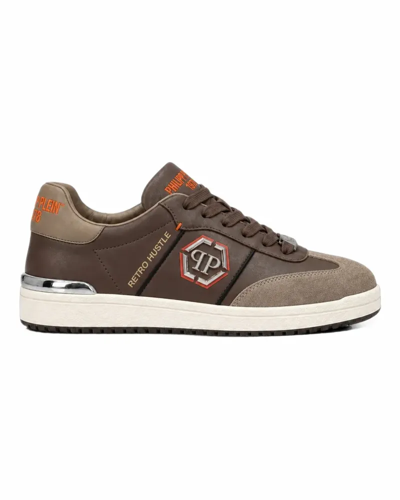 Philipp Plein Retro Hustle Sneakers - Braun Braun