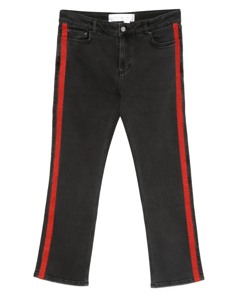 Victoria Beckham Gestreifte Jeans - Grau Grau