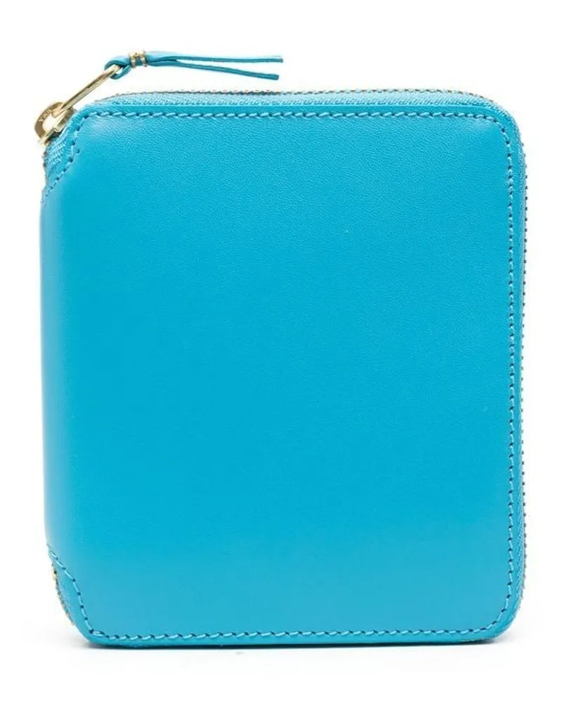 Comme des Garçons Portemonnaie aus Leder - Blau Blau